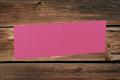 [164076154] Klappkarten 169/338x120 mm (B6) langdoppelt Fuchsia gerippt 220 g/qm